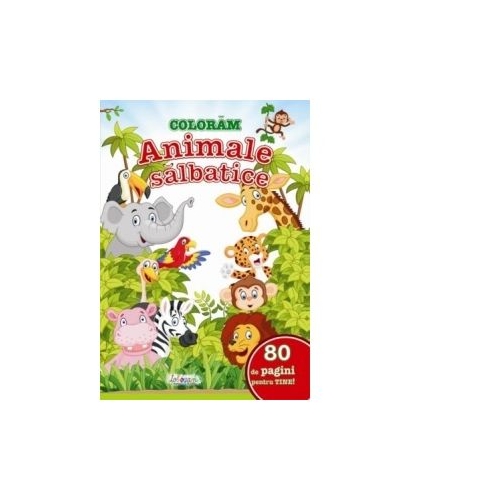 Coloram animalele salbatice