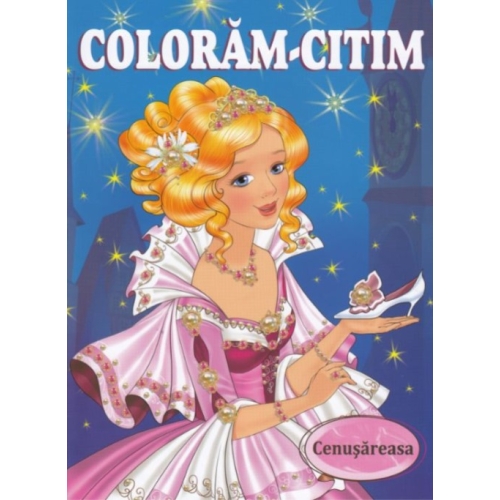 Coloram-citim: Cenusareasa, editura Bibilion. Carti de colorat pentru copii