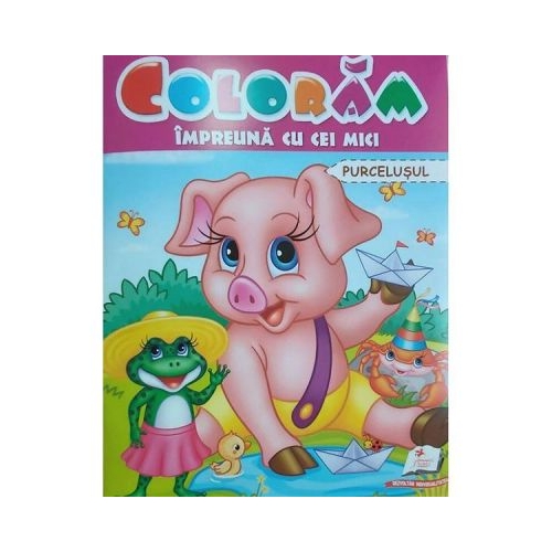 Coloram impreuna cu cei mici. Purcelusul