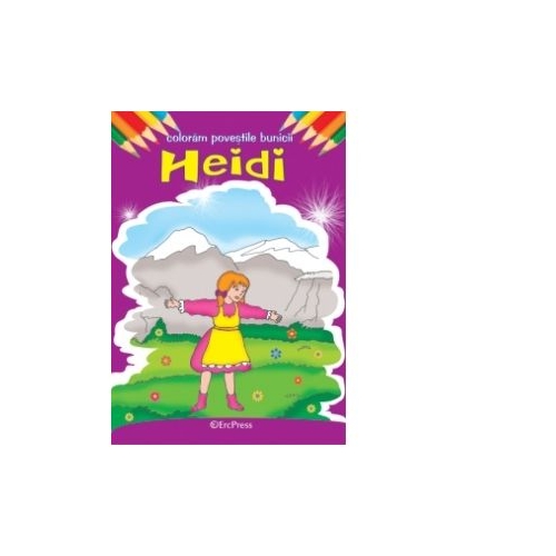 Coloram povestile bunicii. Heidi