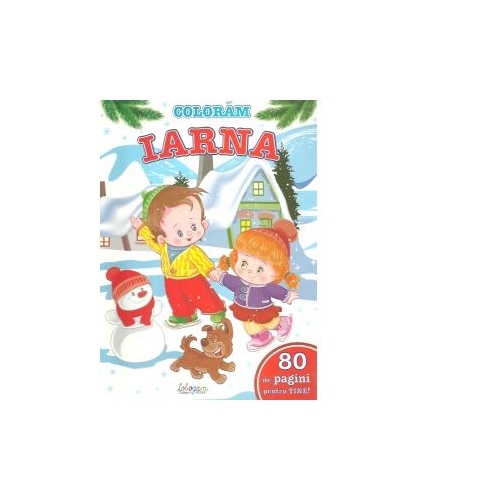 Coloram. Iarna. 80 de imagini pentru tine