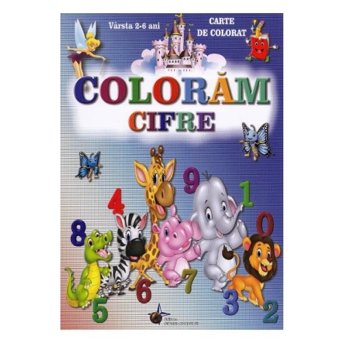 Coloram Cifrele, 2-6 ani