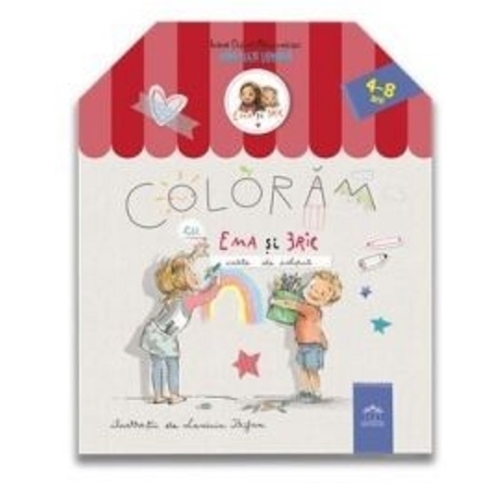Coloram cu Ema si Eric. Carte de colorat - Lavinia Trifan, Ioana Chicet-Macoveiciuc, editura Didactica Publishing House