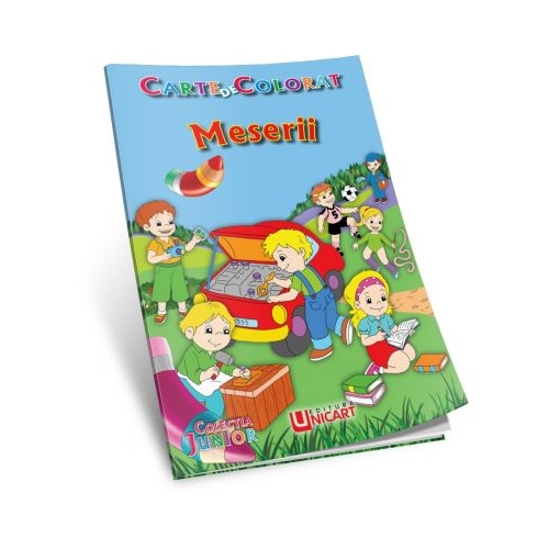 Meserii. Carte de colorat B5