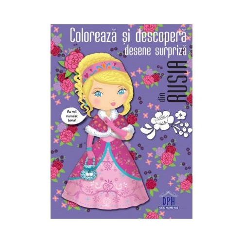 Coloreaza si descopera desene surpriza din Rusia, editura Didactica Publishing House
