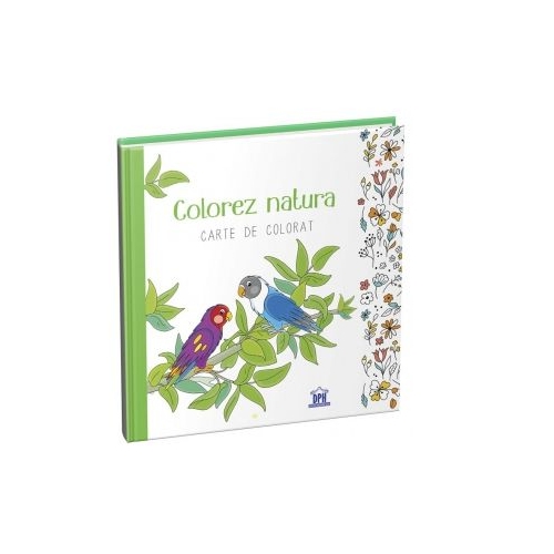 Colorez natura. Carte de colorat, editura Didactica Publishing House