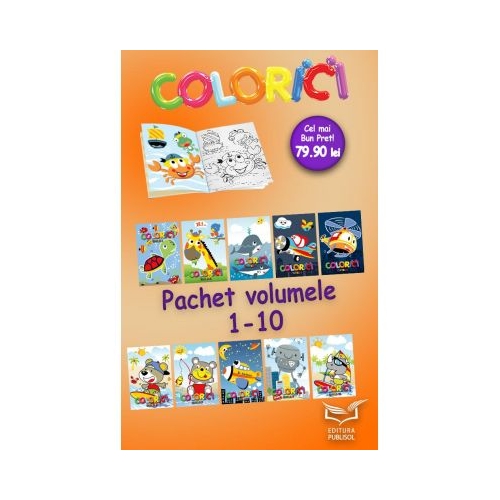 Colorici - Pachet volumele 1-10