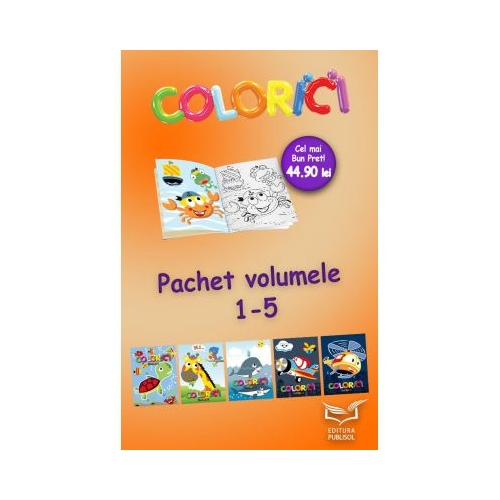 Colorici - Pachet volumele 1-5
