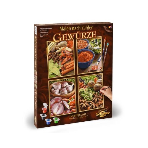 Kit pictura pe numere quatro condimente, Schipper