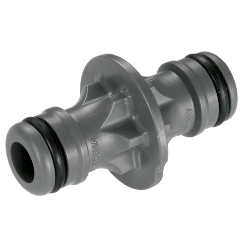 Conector 2 cuple, plastic, 3/4 - 1/2 inch, Gardena