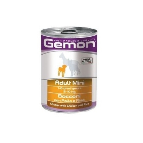 Monge Hrana Umeda Pentru Caini, Gemon Mini Adult, Pui Si Orez, 415 g