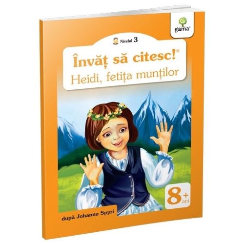 Invat sa citesc. Nivelul 3. Heidi, fetita muntilor - Johanna Spyri