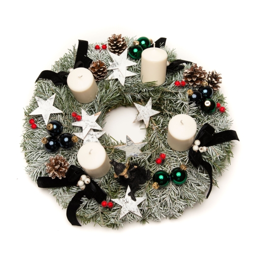 Coronita Brad Natural With a Twist, 40 cm