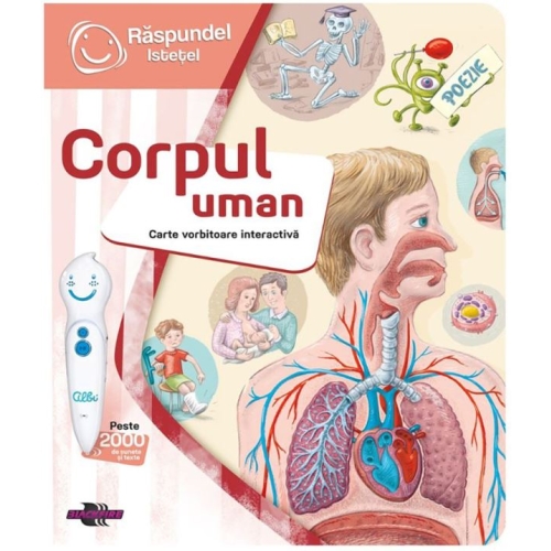 Raspundel Istetel, Carte interactiva Corpul uman