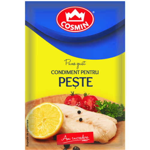 Cosmin Condiment pentru peste, 20g. Condimente pentru bucatarie