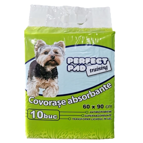 Covorase absorbante Perfect Pad, 60x90 cm, 10 buc/pachet