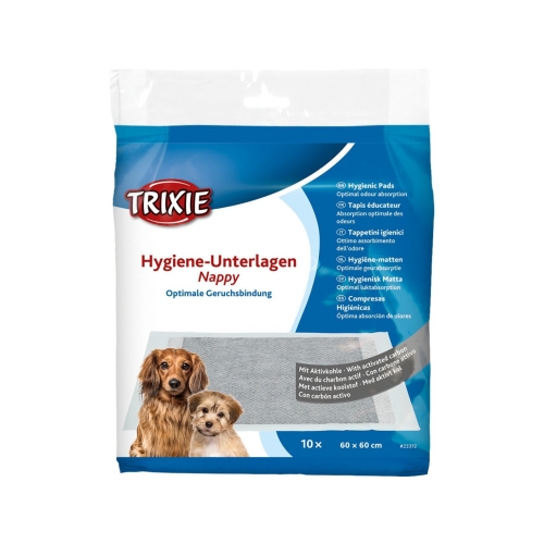 Trixie Covoras Absorbant, Cu Carbon Activ, 60 x 60cm, 10 buc/set, 23372