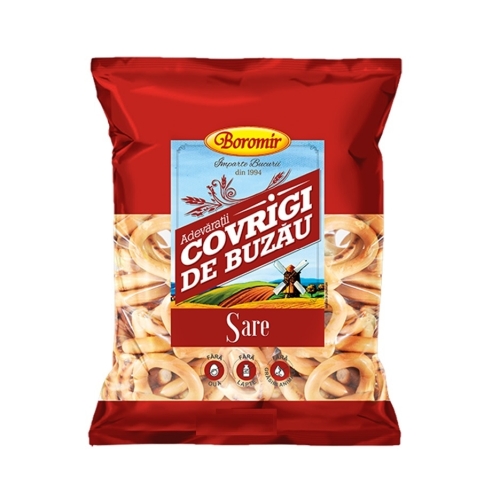 Covrigi de Buzau cu sare 200 g, Boromir