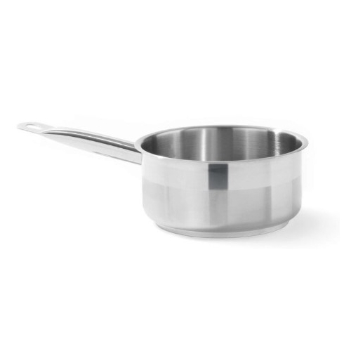 Cratita cu coada, 1,5 Lit, inox, 16 cm diametru x 7,5 cm inaltime, gama Hendi Kitchen Line
