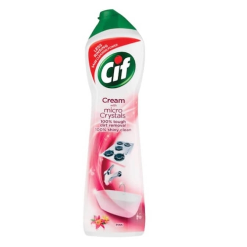 Crema de curatat universala Pink Flower, 500ml, Cif. Solutie pentru curatat suprafete