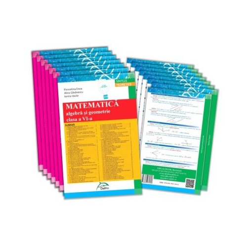 Sinteze teoretice - Matematica - Clasa a VI-a - Algebra si geometrie, editura Delfin