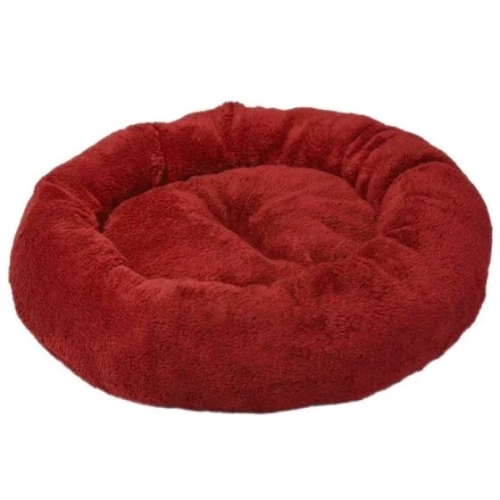 Culcus Deluxe Rotund Plush S 52x9 cm Rosu 4DOG 
