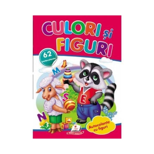 Culori si figuri. 62 autocolante