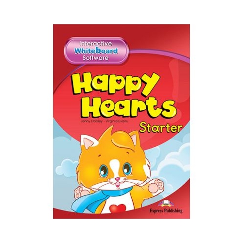 Curs limba engleza Happy Hearts Starter Soft pentru tabla interactiva - Jenny Dooley, Virginia Evans