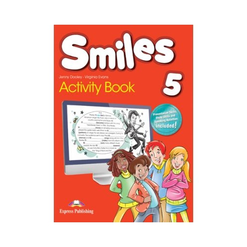 Curs limba engleza Smiles 5 Caiet - Jenny Dooley, Virginia Evans