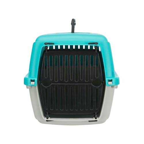 Trixie Cusca De Transport, Capri XXS: 26x25x39 cm, Pana la 4 kg, Gri/Turcoaz, 39803