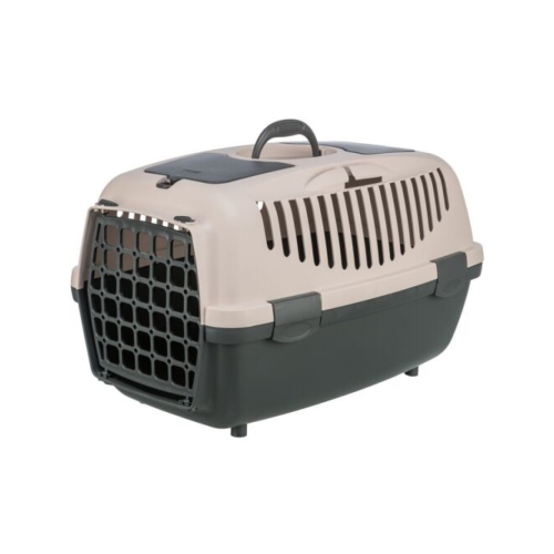 Trixie Cusca De Transport, Capri 2, XS-S: 37x34x55 cm, Pana la 8 kg, Gri/Roz Pal, 39828