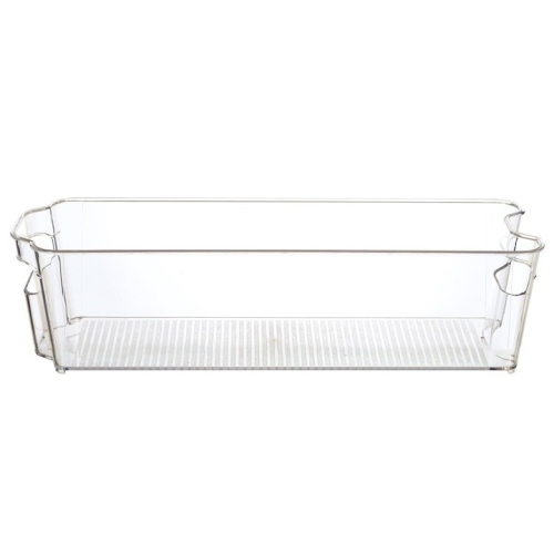 Cutie depozitare alimente, Cook Concept, Ideala pentru frigider sau dulapuri, Transparenta, Maner integrat, 4L, Dimensiuni ‎37 x 10 x 11 cm