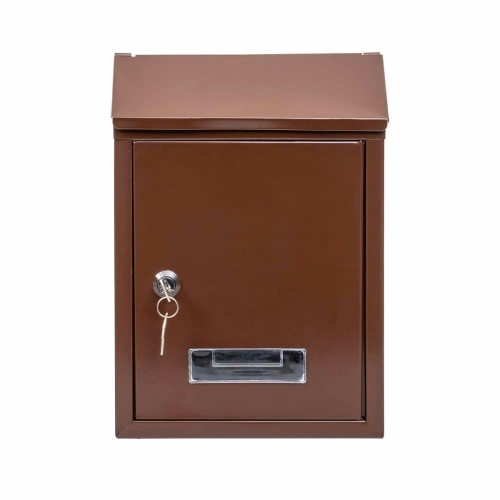 Cutie postala metalica,Zilan