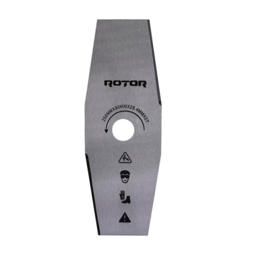 Cutit Taietor Drept 2T ROTOR, 255x25.4x1.6mm, pentru motocoasa