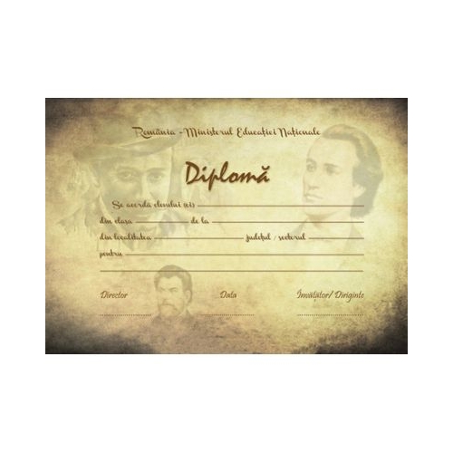 Diploma scolara LIMBA ROMANA (DLFD013)