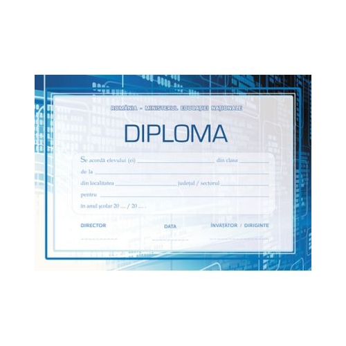 Diploma scolare INFORMATICA (DLFD018)