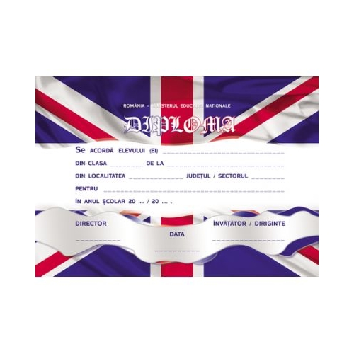 Diploma scolara ENGLEZA (DLFD023)