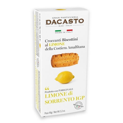 Dacasto Biscuiti crocanti cu lamaie, 90 g