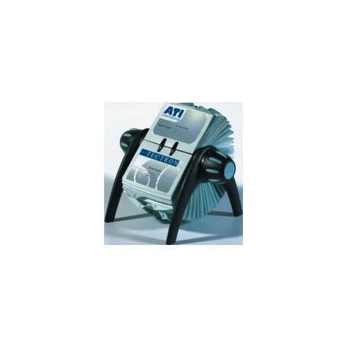 Suport carti de vizita Durable Visifix Desk cu separatoare