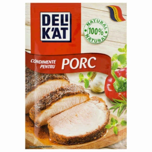 Delik'at Condimente pentru porc, 23g	