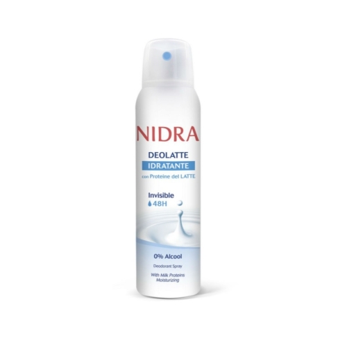 Deodorant Hidratant cu Proteine din Lapte, 150 ml, Nidra