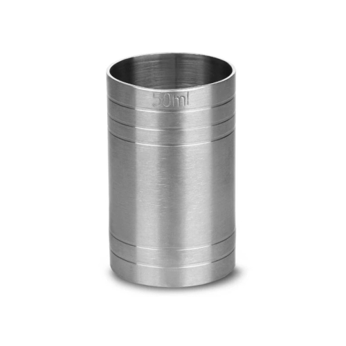 Masura alcool, capacitate 50ml, inox, diametru 37mm