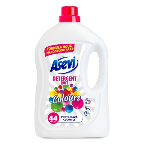 Detergent lichid pentru rufe Colours 44D 2.4 L, Asevi