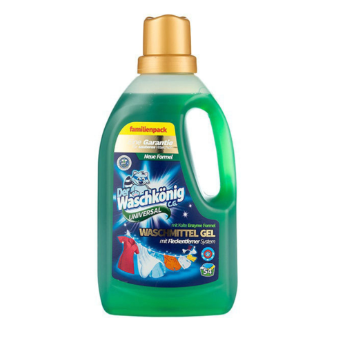 Detergent rufe universal, 1.625l, Der Waschkonig C.G. Produs pentru curatarea si igienizarea hainelor