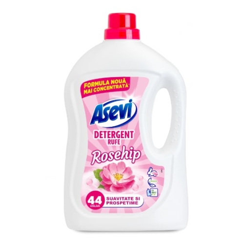 Detergent pentru rufe Rosehip, 44 spalari, 2.4 L, Asevi