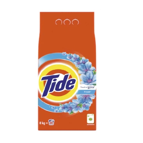 Detergent pudra automat Touch of Lenor Fresh, 80 spalari, 8kg, Tide	