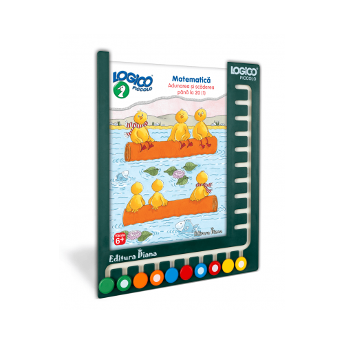 Matematica - Adunarea si scaderea pana la 20, LOGICO -set cu rama