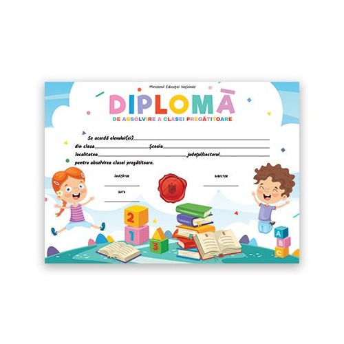 Diploma de absolvire a clasei pregatitoare (DZC01)