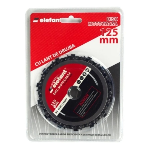 Disc flex cu lant de drujba 125 mm ELEFANT