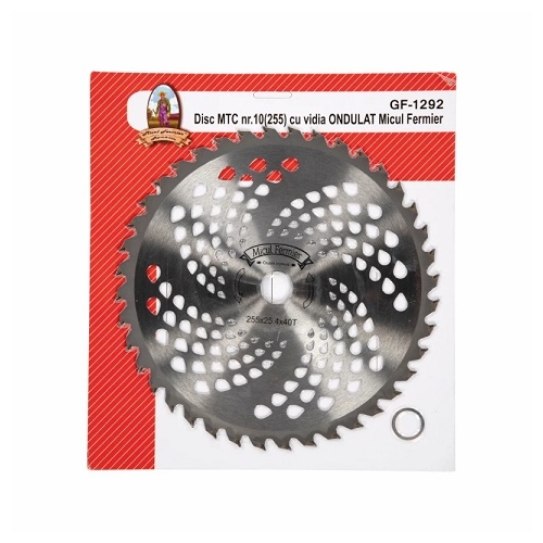 Disc MTC nr.10 (255) cu vidia ONDULAT MF